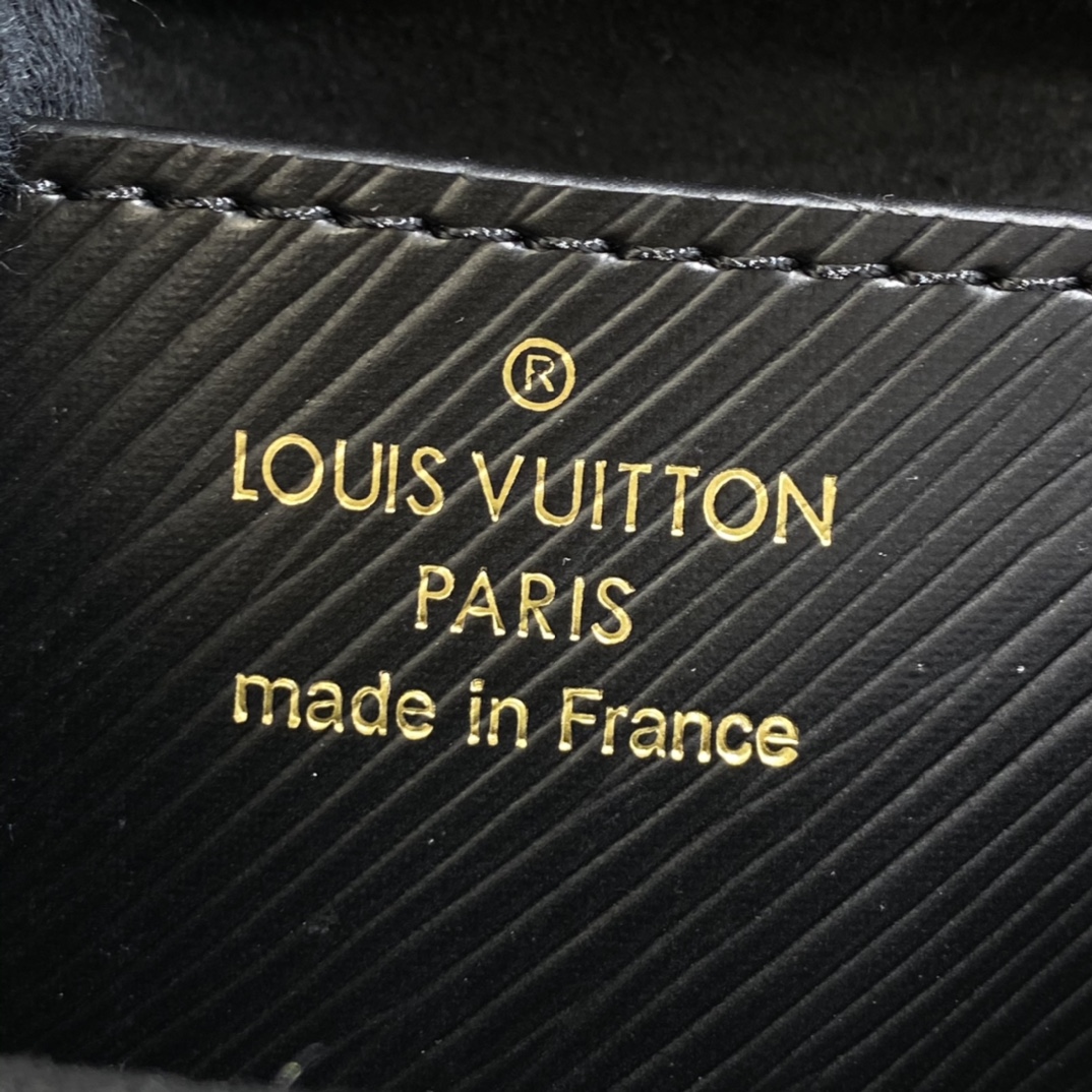 Louis Vuitton TWIST PM Handbag Epi Leather M58723 Black